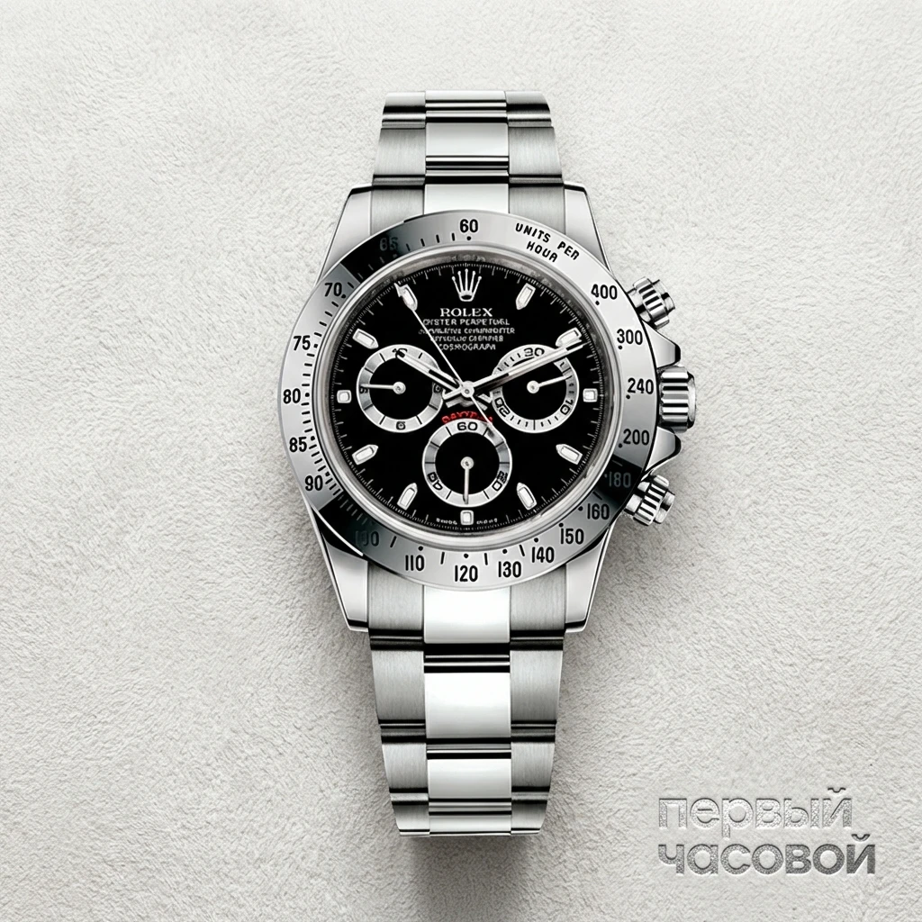 Rolex Cosmograph Daytona Steel Black Dial 116520
