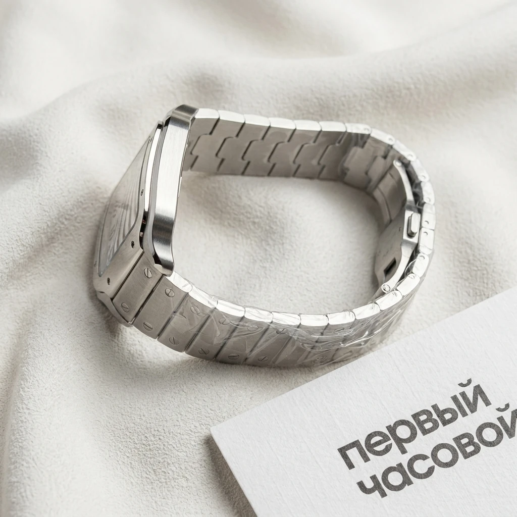 Купить элитные часы Cartier Santos De Cartier Large Model White Dial WSSA0018: в наличии в Москве!