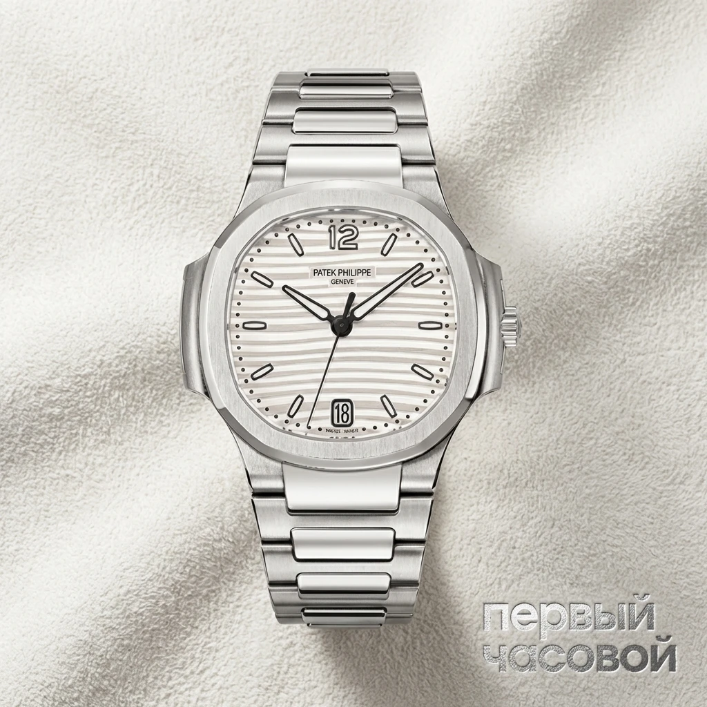 Patek Philippe Nautilus Silvery Opaline Dial 35.2Mm Stainless Steel 7118/1A-010