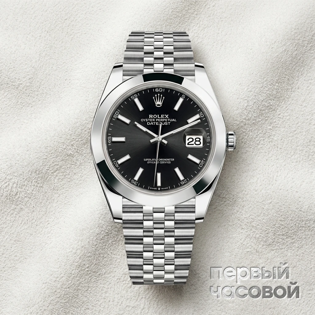 Купить элитные часы Rolex Oyster Perpetual Datejust 41 mm Black 126300: в наличии в Москве!