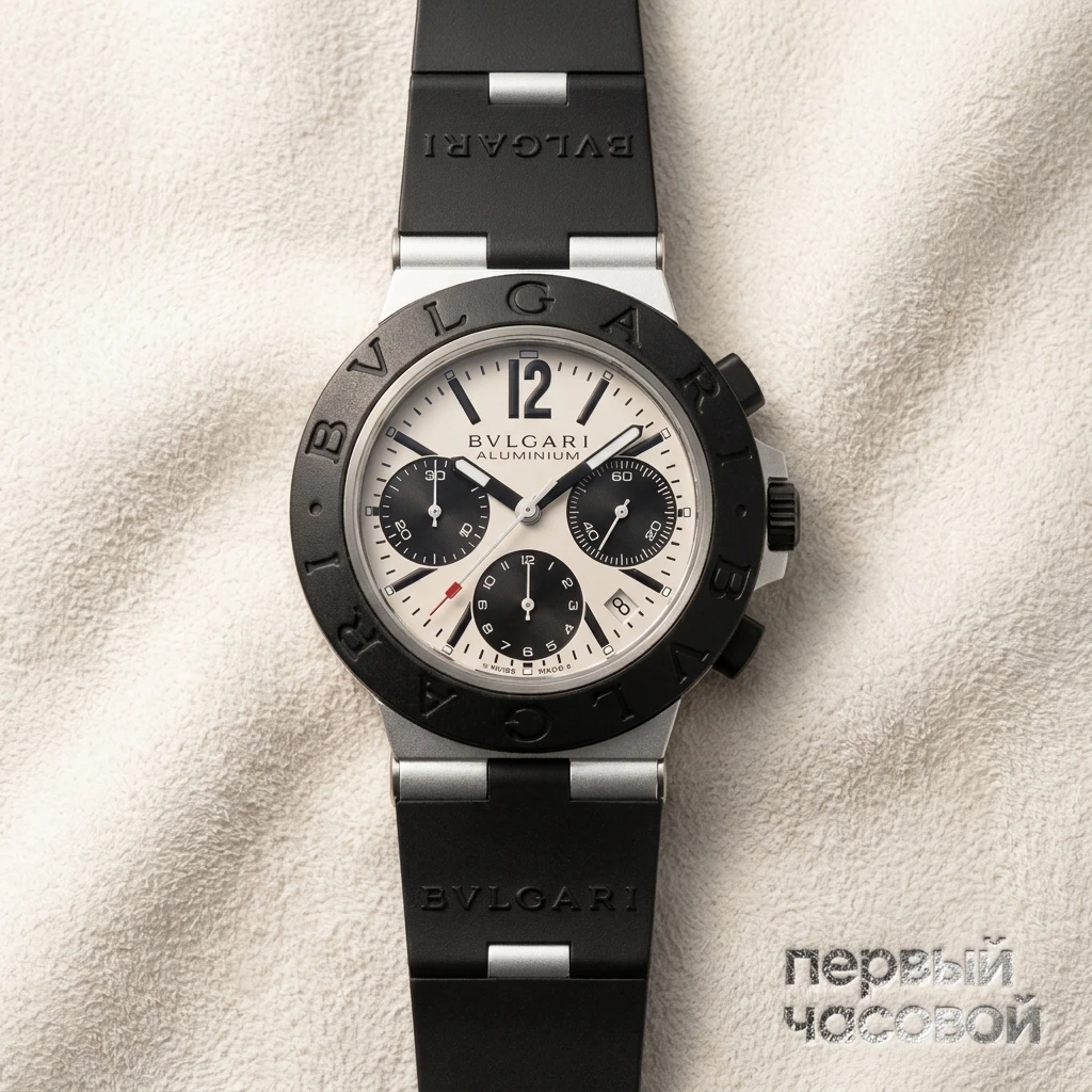 Купить элитные часы Bvlgari BVLGARI ALUMINIUM SMERALDO WATCH  103722: в наличии в Москве!