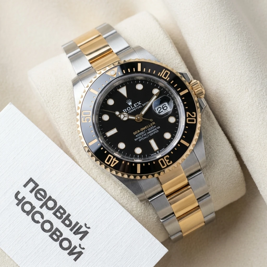 Купить элитные часы Rolex Sea-Dweller Two Tone 43Mm 126603: в наличии в Москве!