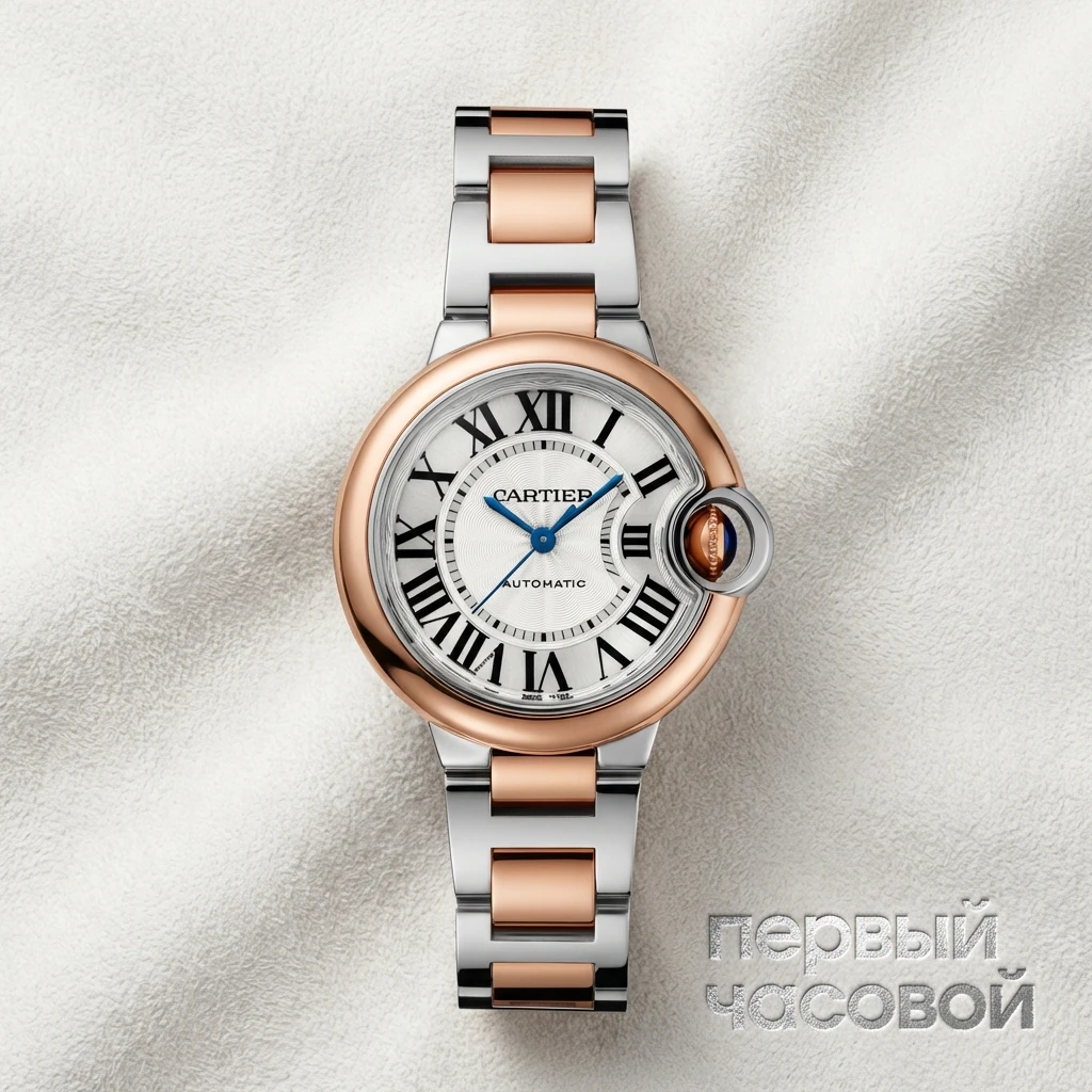 Cartier Ballon Bleu De Cartier 33Mm Two Tone W2BB0032