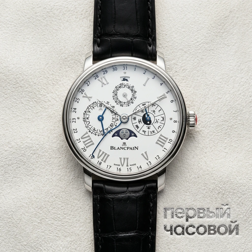 Купить элитные часы Blancpain Villeret Calendrier Chinois Traditionnel 0888K 3431 55B: в наличии в Москве!