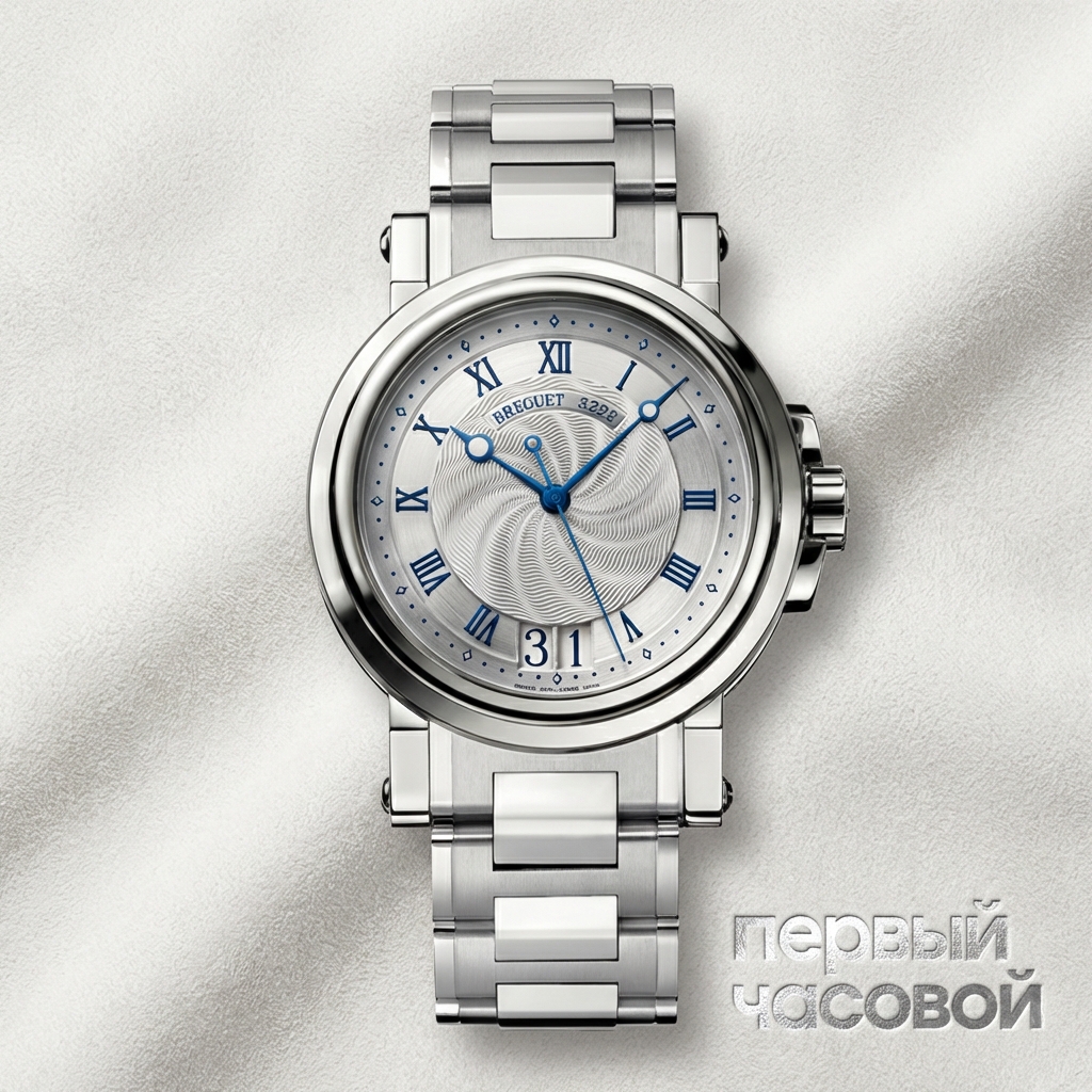 Breguet Marine II Big Date Steel