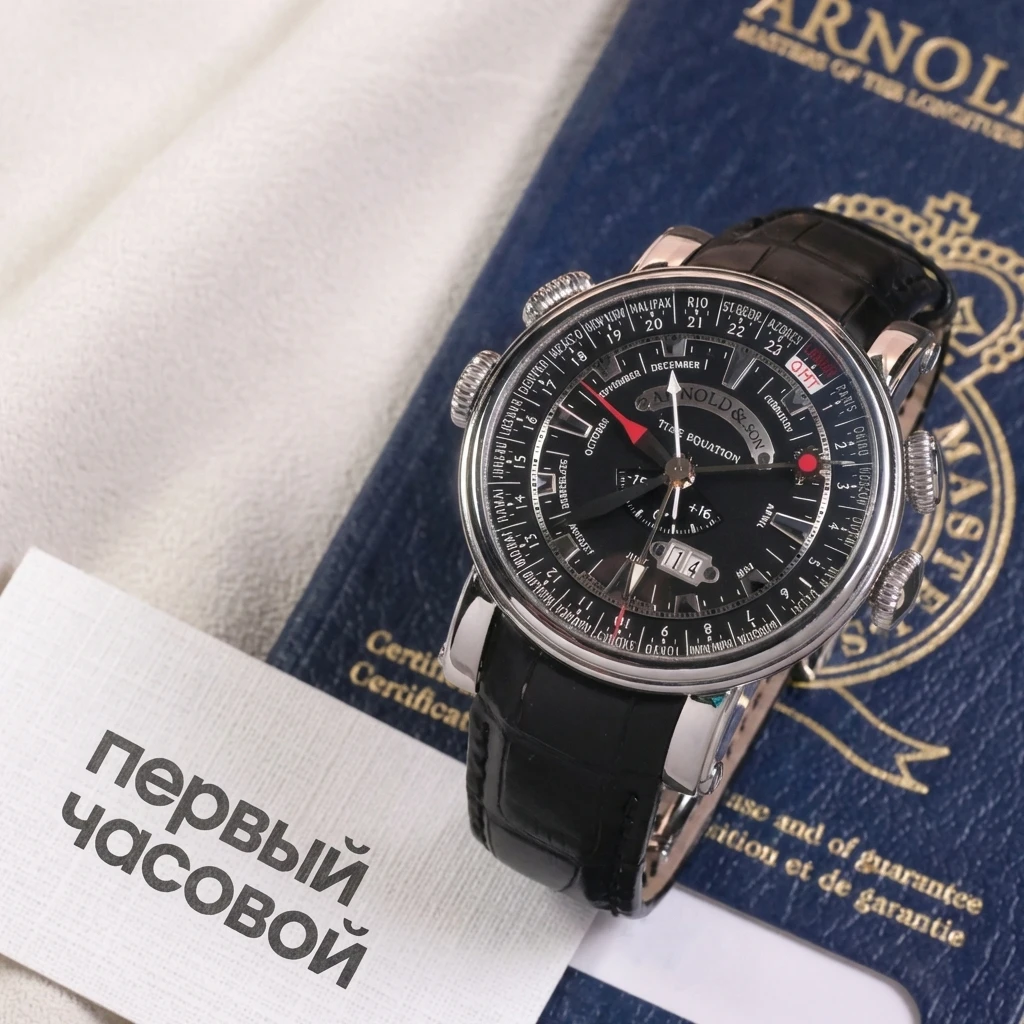 Купить элитные часы Arnold &amp; Son Hornet World Timer Automatic 1H6AS.B05A.C79F: в наличии в Москве!