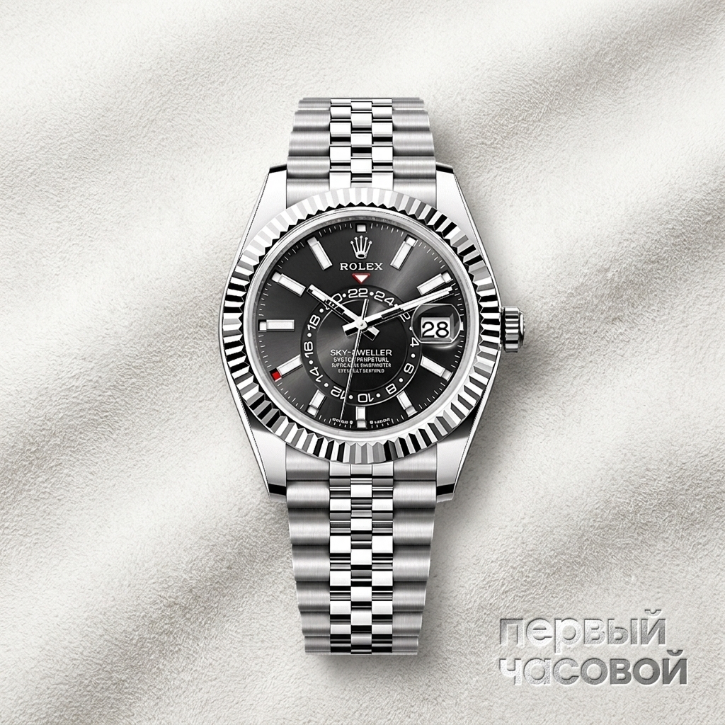 Rolex Sky-Dweller Steel Black Dial