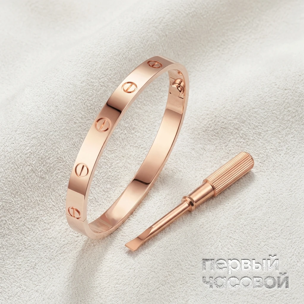 Купить украшение Cartier Love Bracelet Rose Gold B6067417: в наличии в Москве!