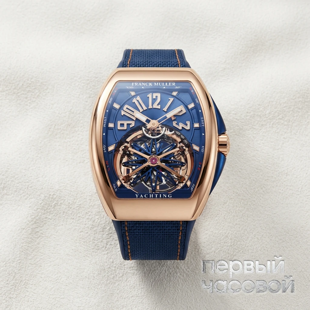 Franck Muller Mens Collection Vanguard Yachting V45 T GRAVITY CS YACHTING 5N