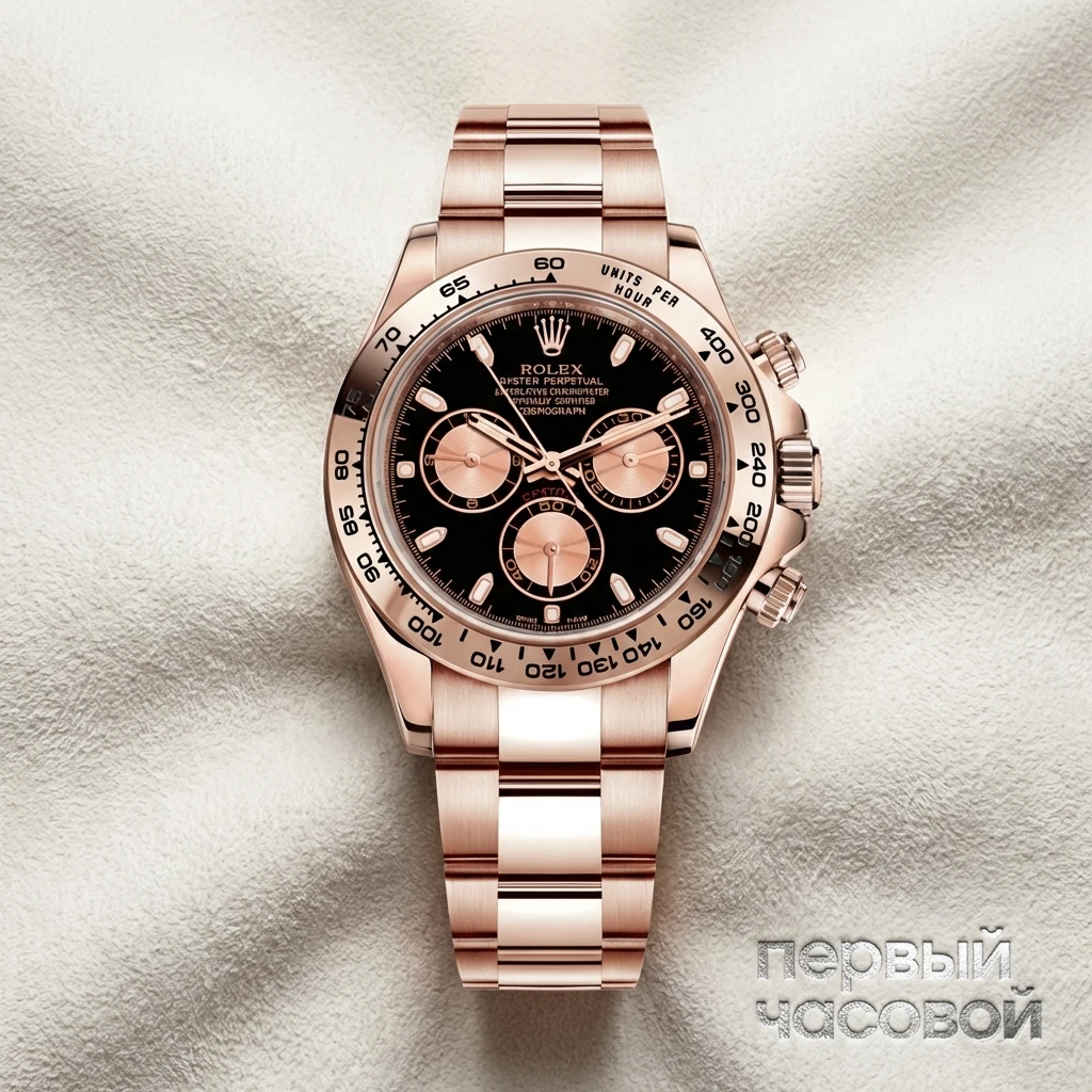Купить элитные часы Rolex Oyster Perpetual Cosmograph Daytona Rose Gold 116505-0008: в наличии в Москве!