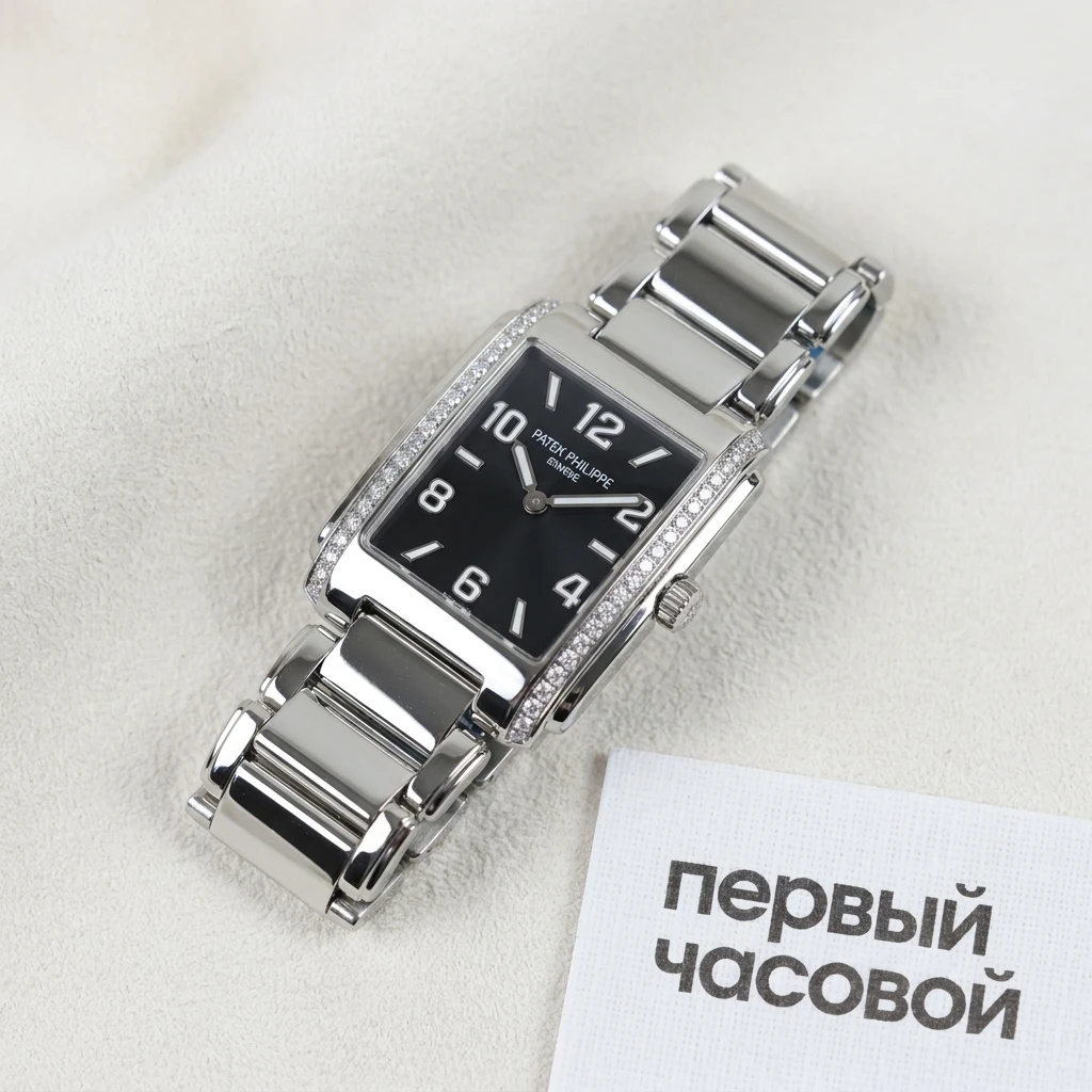 Купить элитные часы Patek Philippe Twenty-4 Blue Dial 4910/1200A-001: в наличии в Москве!