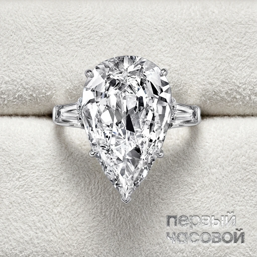 Купить украшение Studio jewelry Кольцо 11,07 Ct. E/Vvs2 Laboratory Grown Diamond : в наличии в Москве!