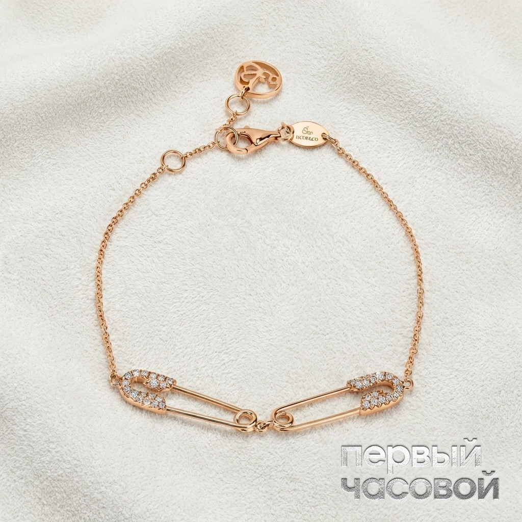 Купить украшение Jacob &amp; Co Securus Double Pin Bracelet 92253004: в наличии в Москве!