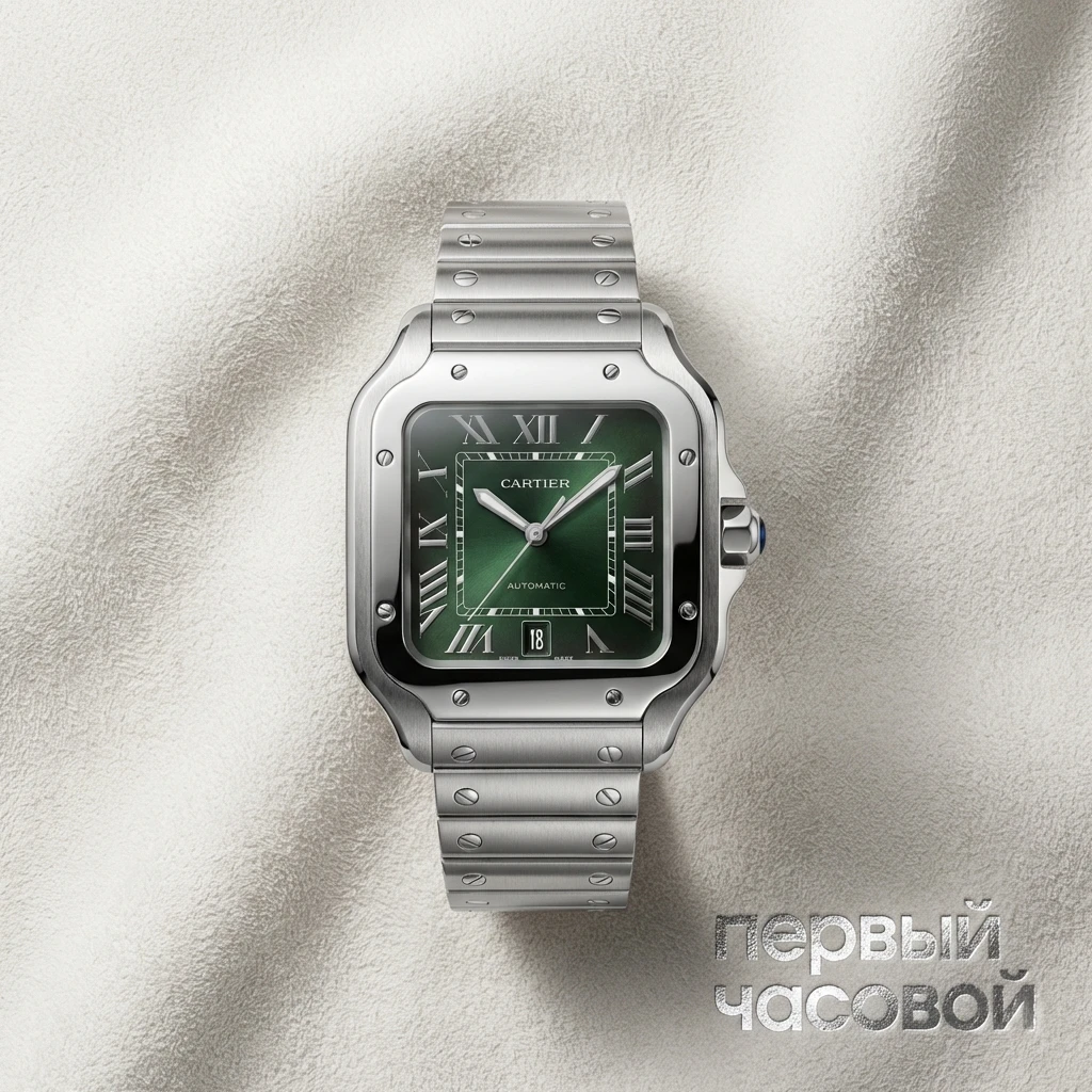 Купить элитные часы Cartier Santos De  Watch WSSA0062: в наличии в Москве!