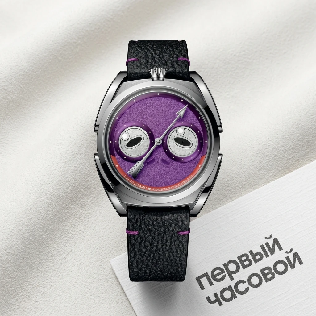 Купить элитные часы Константин Чайкин (Konstantin Chaykin) LOUIS ERARD X KONSTANTIN CHAYKIN Unfrogettable Purple Unfrogettable Purple : в наличии в Москве!