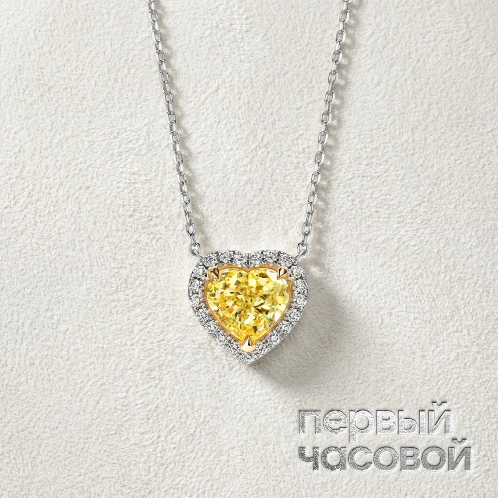 Купить украшение Studio jewelry Колье С Бриллиантом 1,04 Ct. Y To Z/Vvs2 : в наличии в Москве!