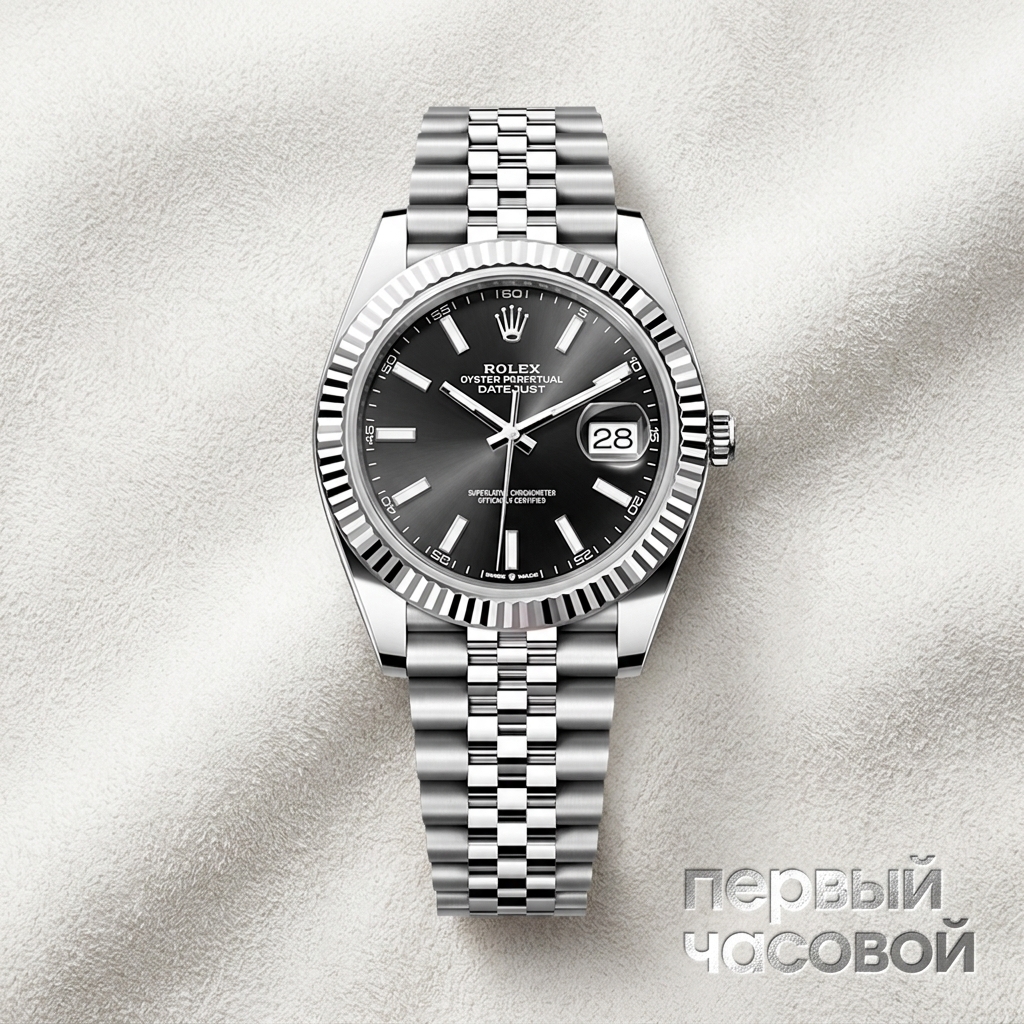 Rolex Datejust 41 mm Black Dial Jubilee Bracelet