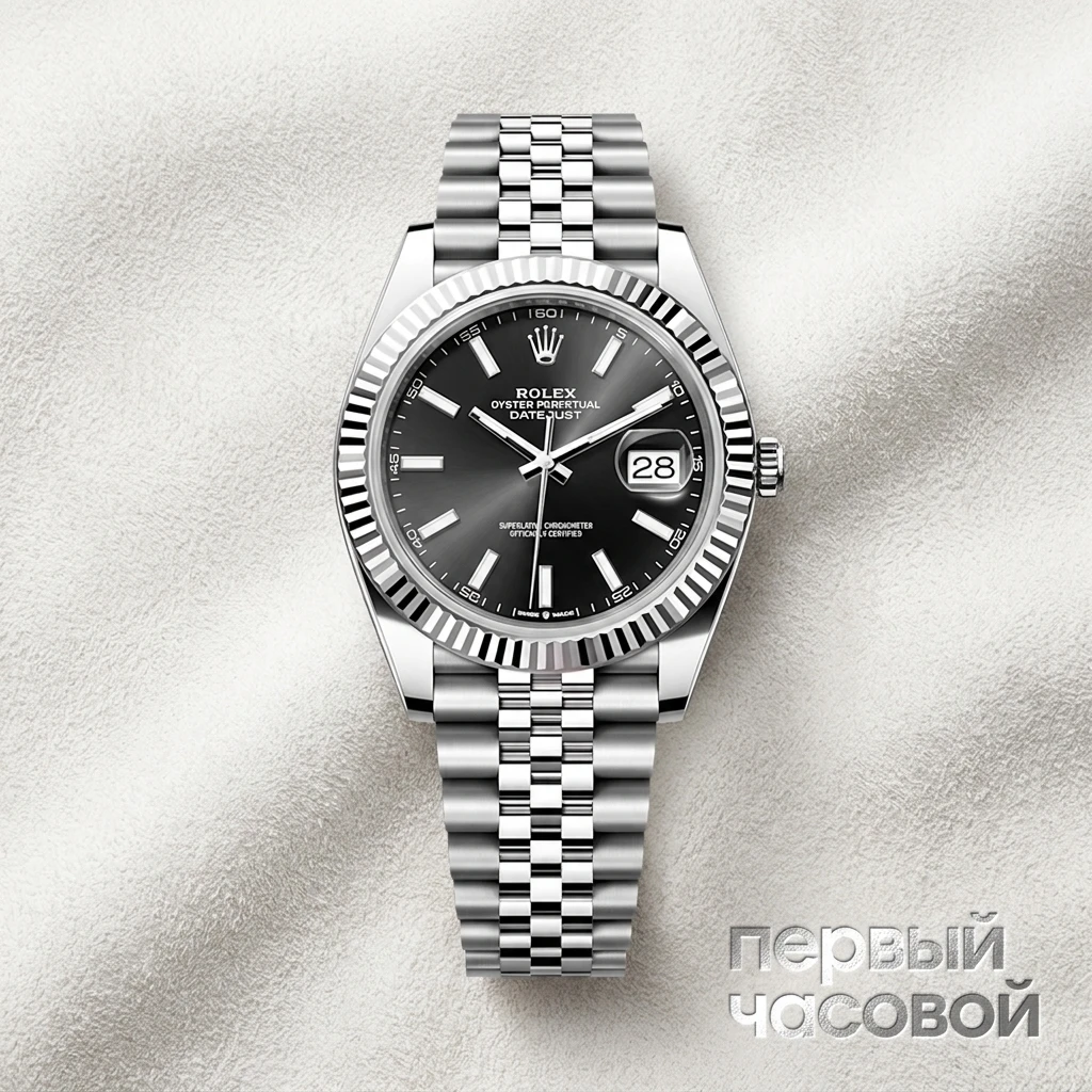 Rolex Datejust 41 mm Black Dial Jubilee Bracelet 126334