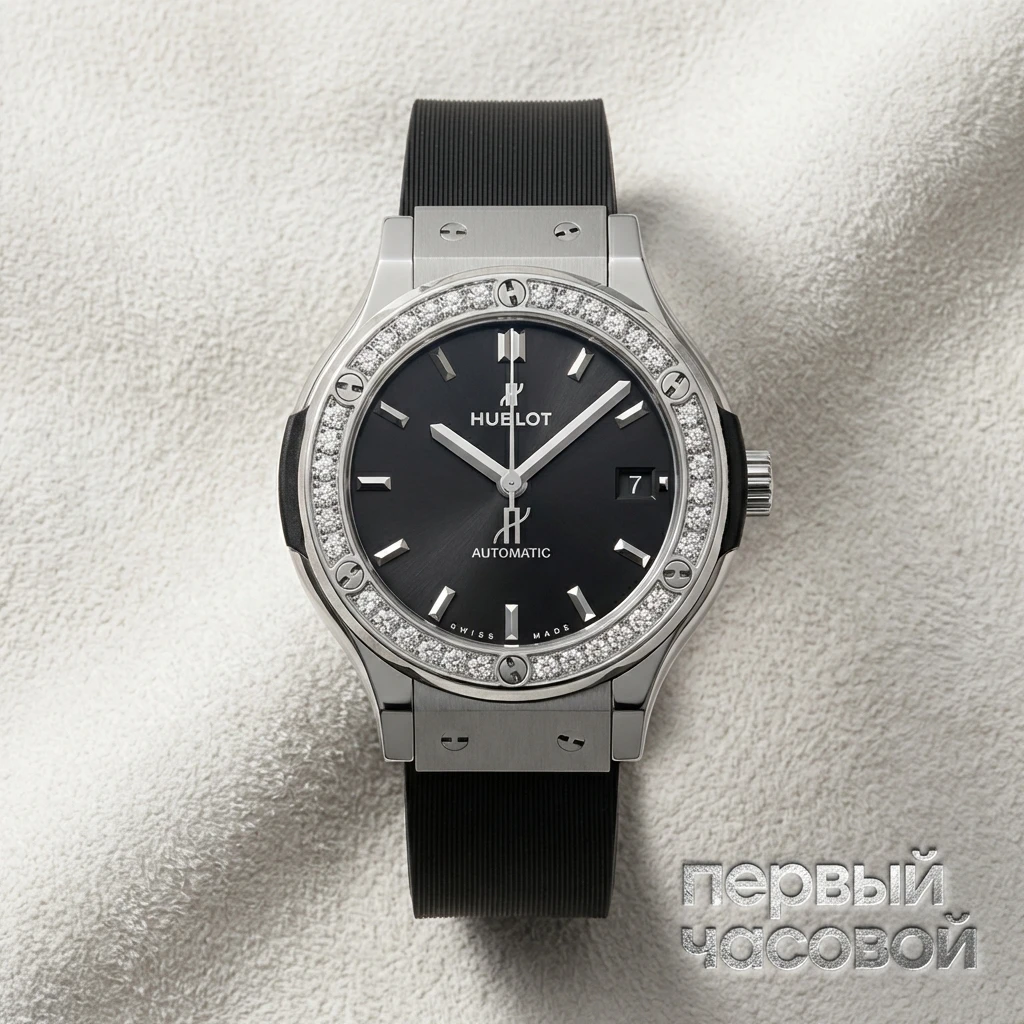 Hublot Classic Fusion Titanium Diamonds 38 Mm 565.nx.1470.rx.1204