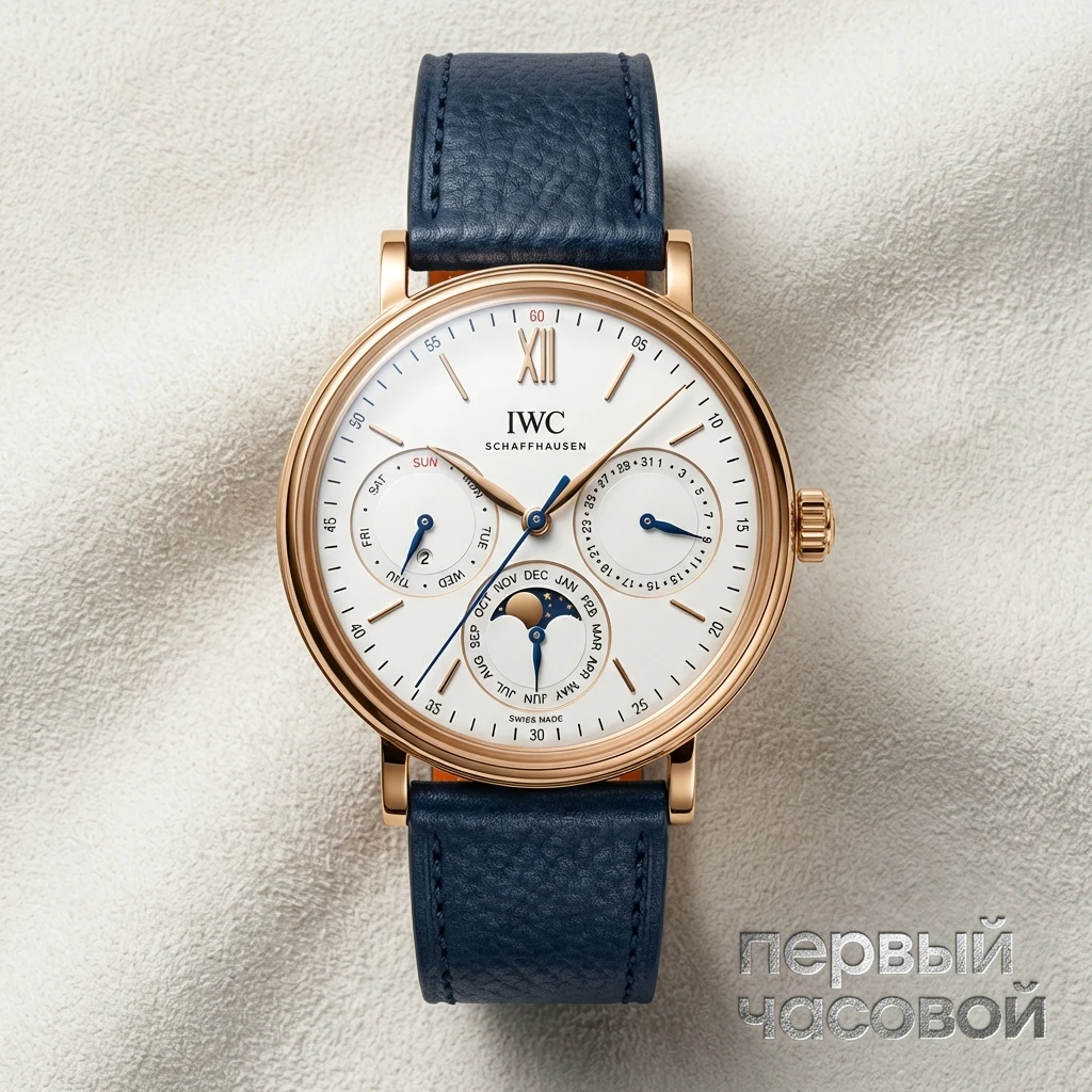 Купить элитные часы Iwc Portofino Perpetual Calendar IW344602: в наличии в Москве!