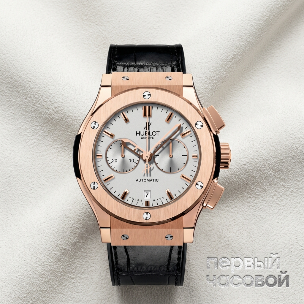 Hublot Classic Fusion Chronograph King Gold Opalin 42Mm