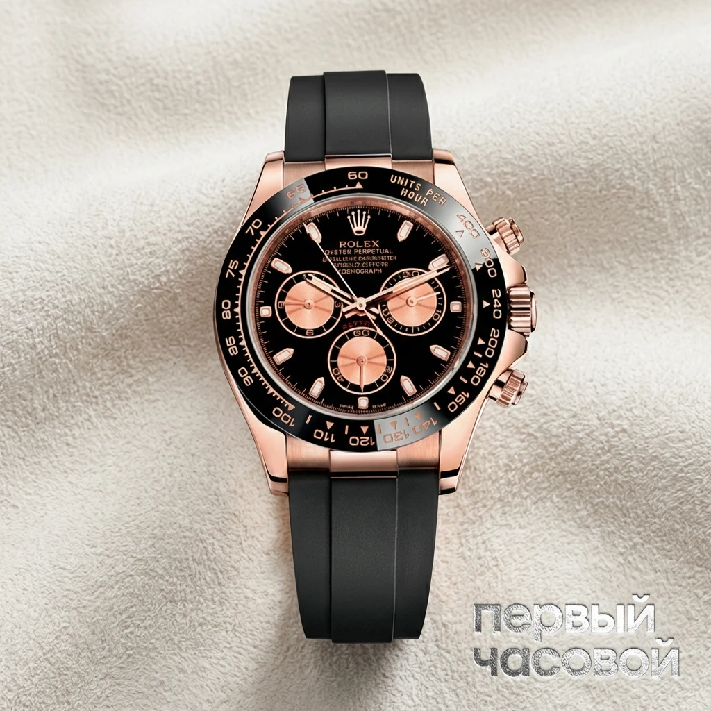 Купить элитные часы Rolex Oyster Perpetual Cosmograph Daytona Oysterflex 116515LN: в наличии в Москве!