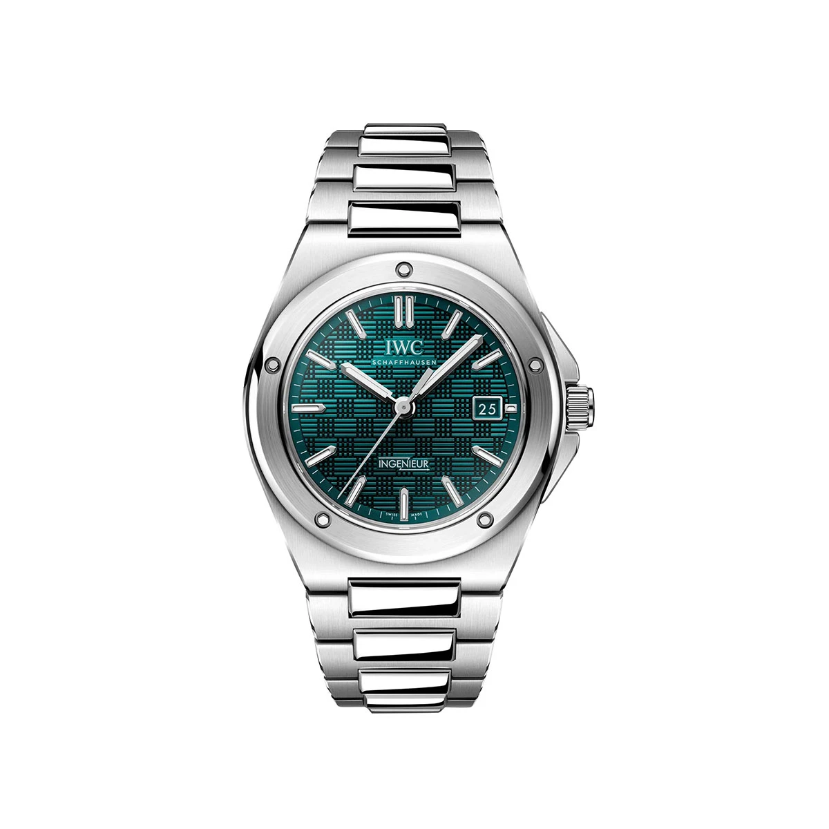 Купить элитные часы Iwc Ingenieur 40mm Automatic Watch Green Dial  IW328903: в наличии в Москве!