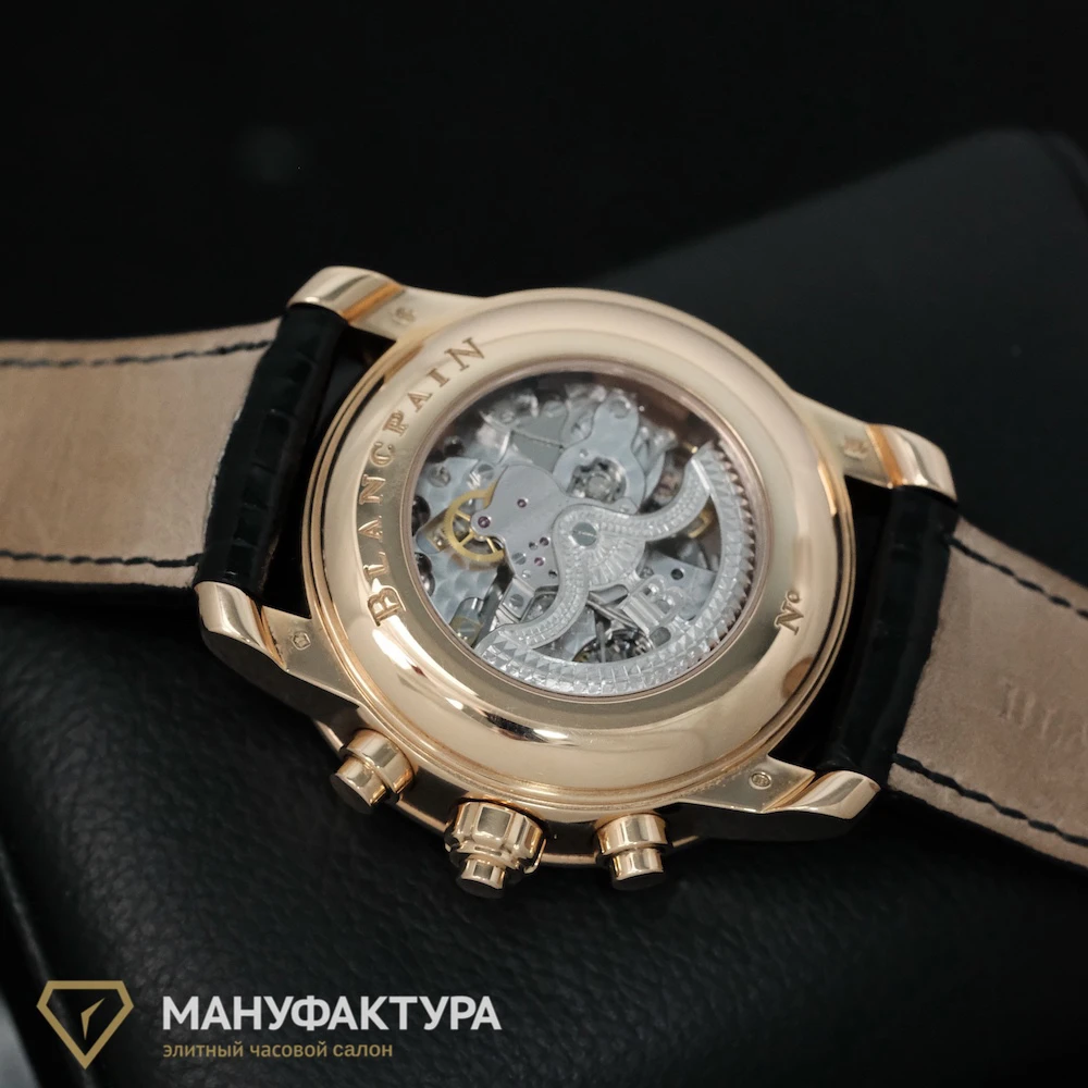 Купить элитные часы Blancpain Le Brassus Split-Second Flyback Chronograph Power Reserve 4246F-3642-55: в наличии в Москве!