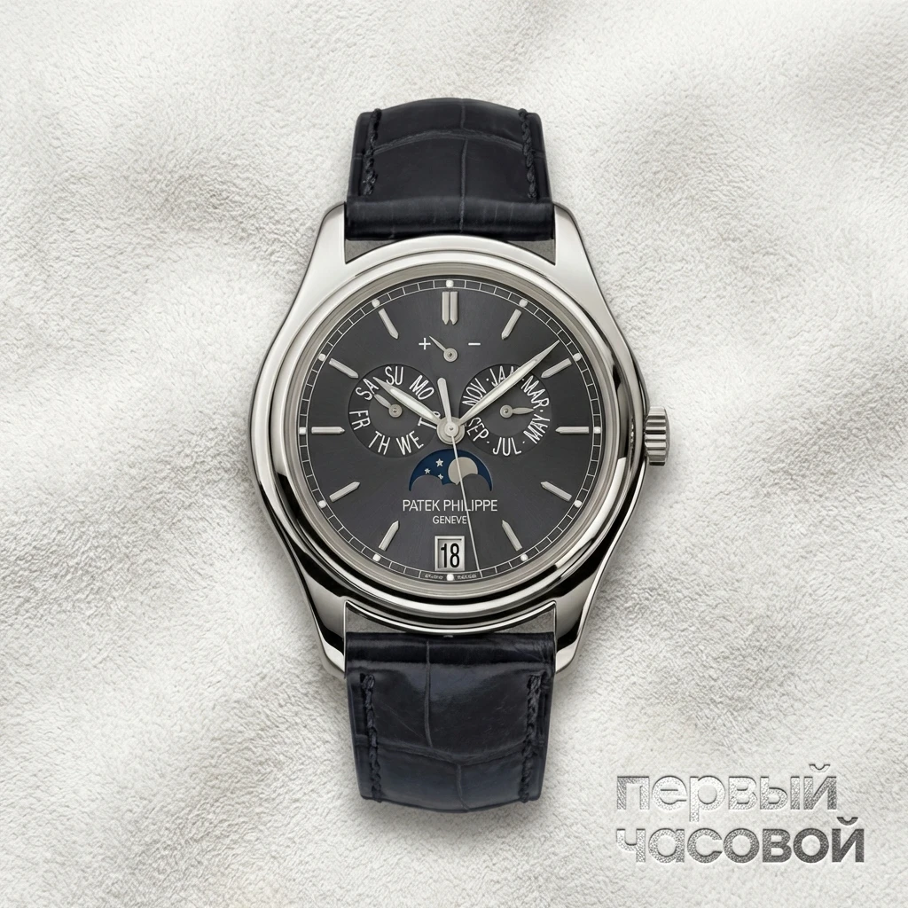 Купить элитные часы Patek Philippe Complications Annual Calendar 5146P-001: в наличии в Москве!