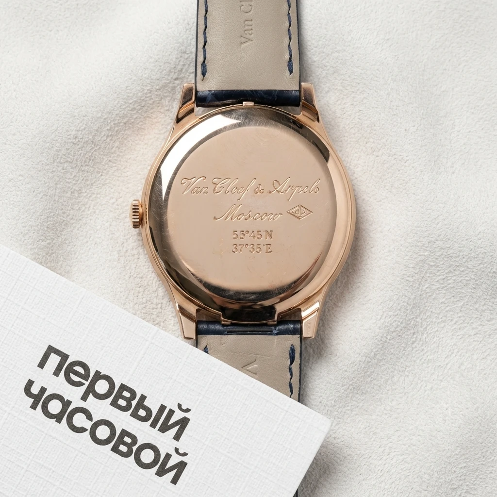 Купить элитные часы Van Cleef &amp; Arpels Midnight In Moscow Rose Gold VCARF80700 : в наличии в Москве!