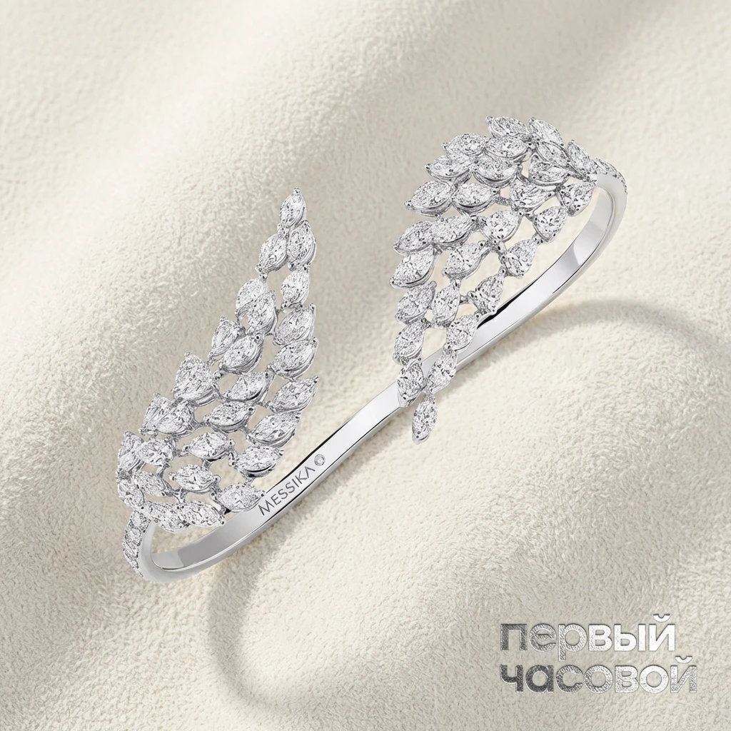 Купить украшение Messika Кольцо Angel entre les doigts 06260-WG: в наличии в Москве!