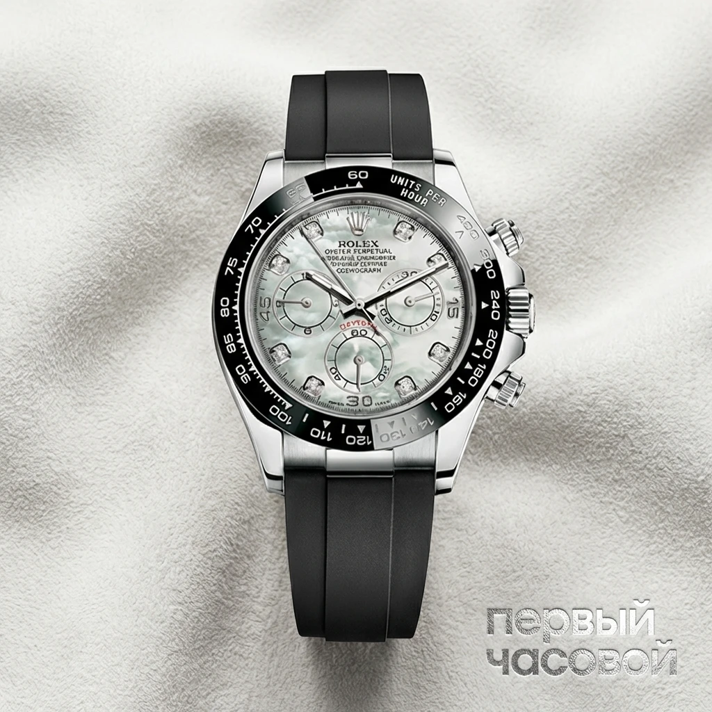 Купить элитные часы Rolex Oyster Perpetual Cosmograph Daytona White Gold MOP Dial 116519LN: в наличии в Москве!