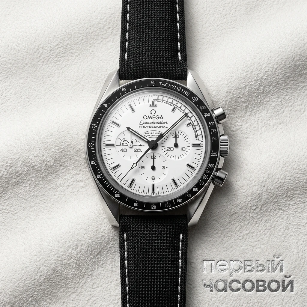 Купить элитные часы Omega Omega Speedmaster Professional Moonwatch Snoopy Apollo 13 311.32.42.30.04.003 311.32.42.30.04.003: в наличии в Москве!