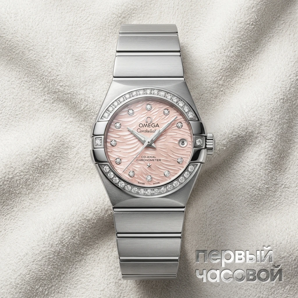 Купить элитные часы Omega Constellation  Co-axial 27 mm 123.15.27.20.57.002: в наличии в Москве!