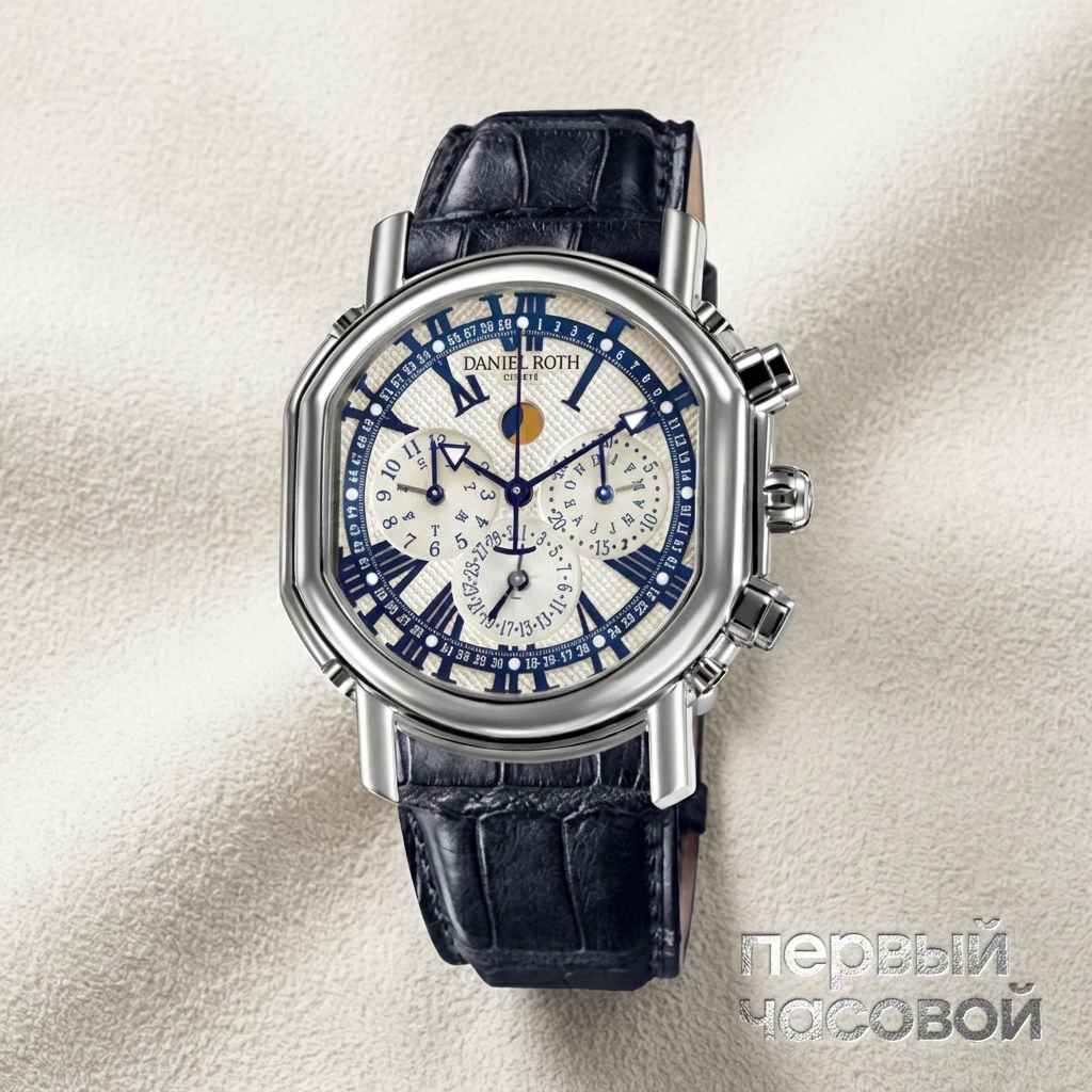 Купить элитные часы Daniel Roth MASTERS PERPETUAL CALENDAR CHRONOGRAPH MOON PHASE 379.Y.70.194.CM.BD: в наличии в Москве!