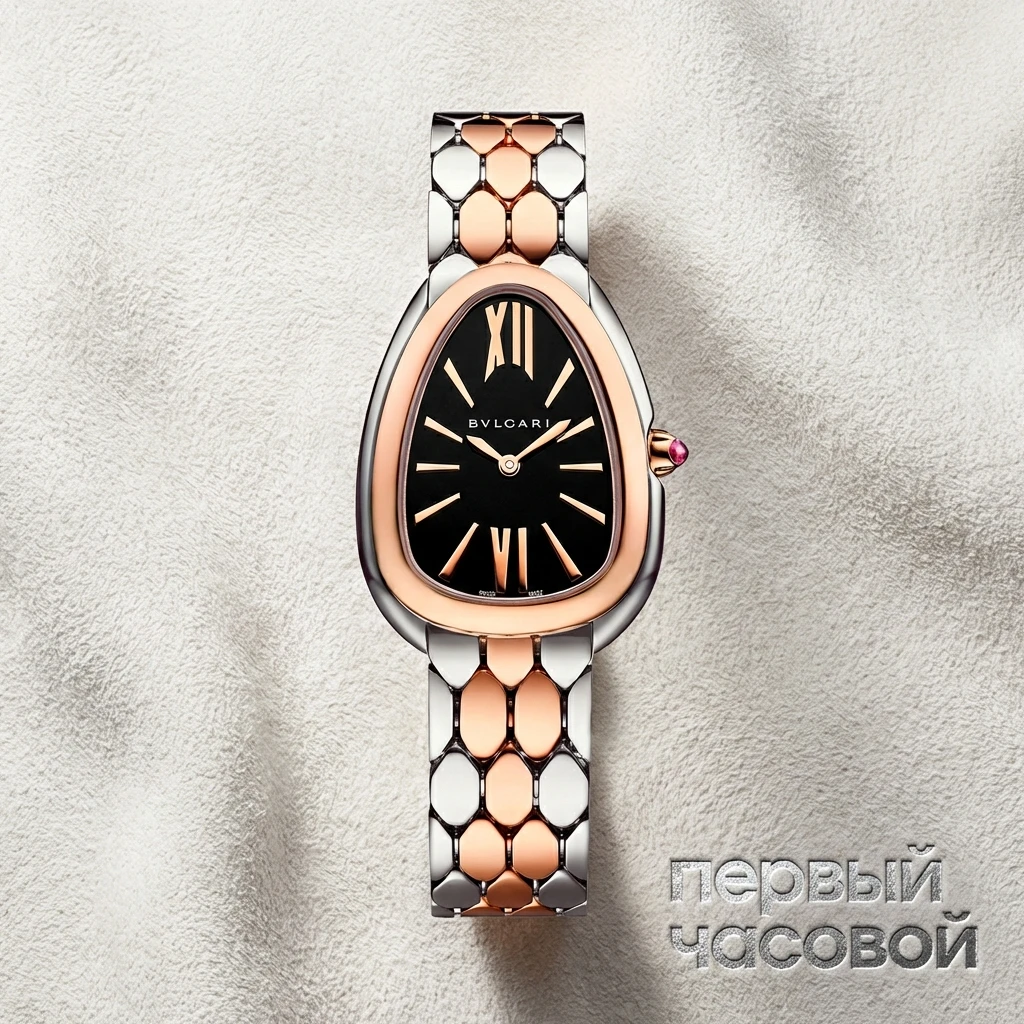 Купить элитные часы Bvlgari Serpenti Seduttori Steel &amp; Yellow Gold 103799: в наличии в Москве!