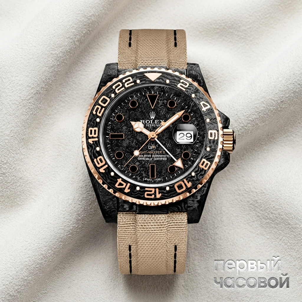 Купить элитные часы DiW Rolex Gmt-Master Ii Everose : в наличии в Москве!