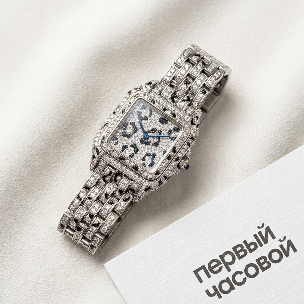 Купить элитные часы Cartier Cartier Panthere De Cartier Full Diamond Custom Hpi01096 WSPN0007 HPI01096: в наличии в Москве!