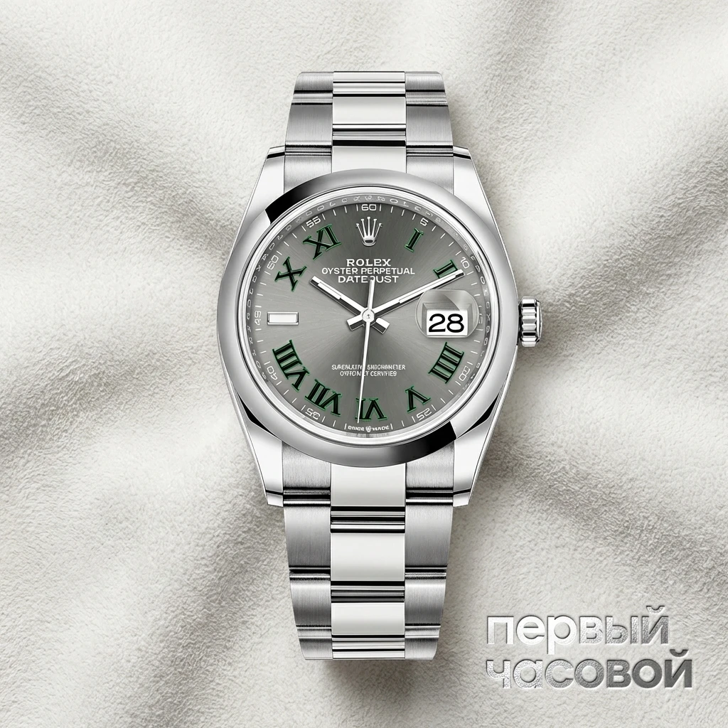 Купить элитные часы Rolex Datejust 36mm Oyster Perpetual Wimbledon Dial 126200: в наличии в Москве!