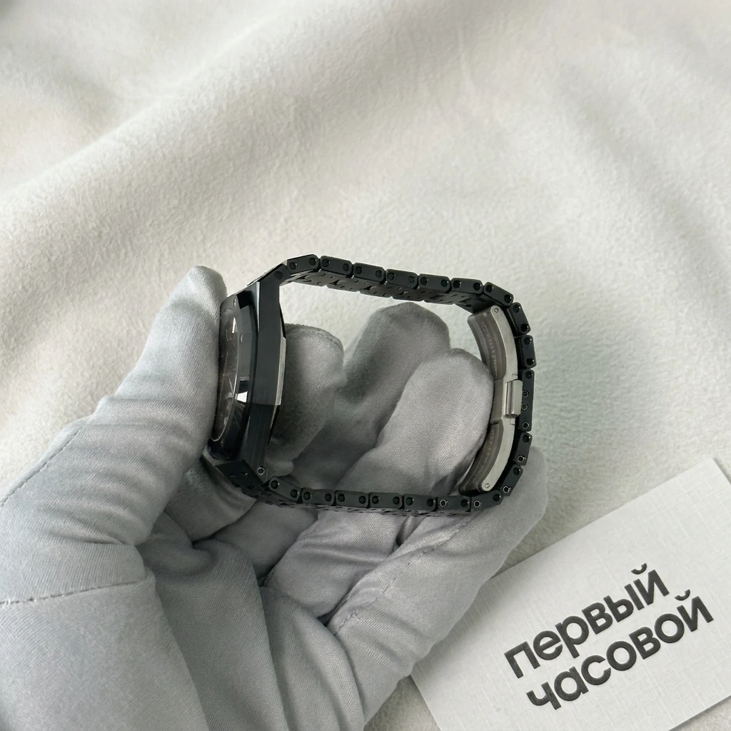 Купить элитные часы Audemars Piguet Royal Oak Black Ceramic 34mm Automatic 77350CE.OO.1266CE.01: в наличии в Москве!