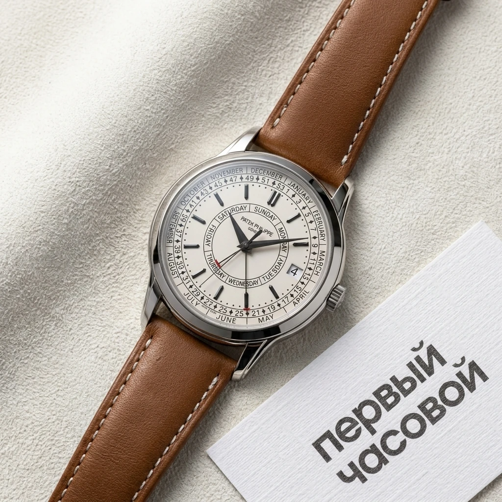 Купить элитные часы Patek Philippe Complications Calatrava Weekly Calendar Silvery Opaline Dial 40 mm 5212A-001: в наличии в Москве!