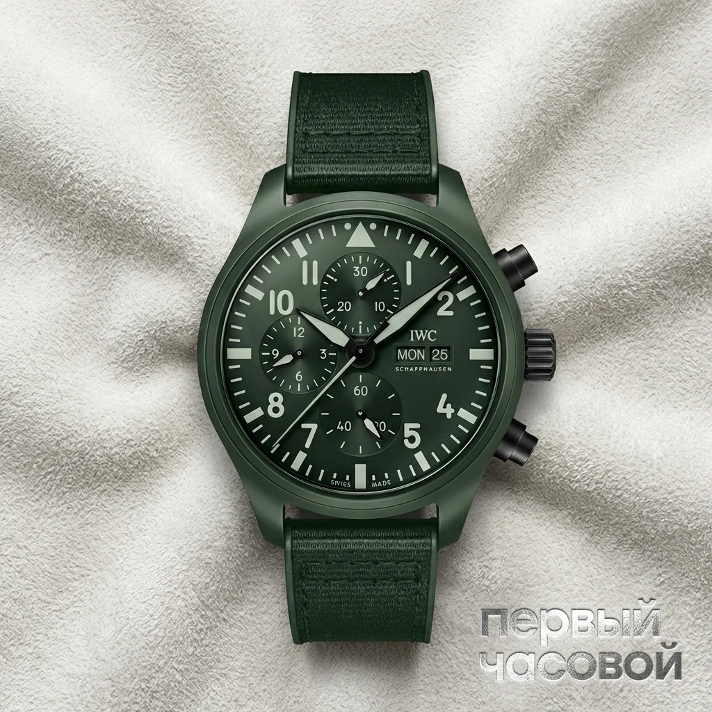 Купить элитные часы Iwc PILOT’S WATCH CHRONOGRAPH TOP GUN EDITION WOODLAND IW389106: в наличии в Москве!