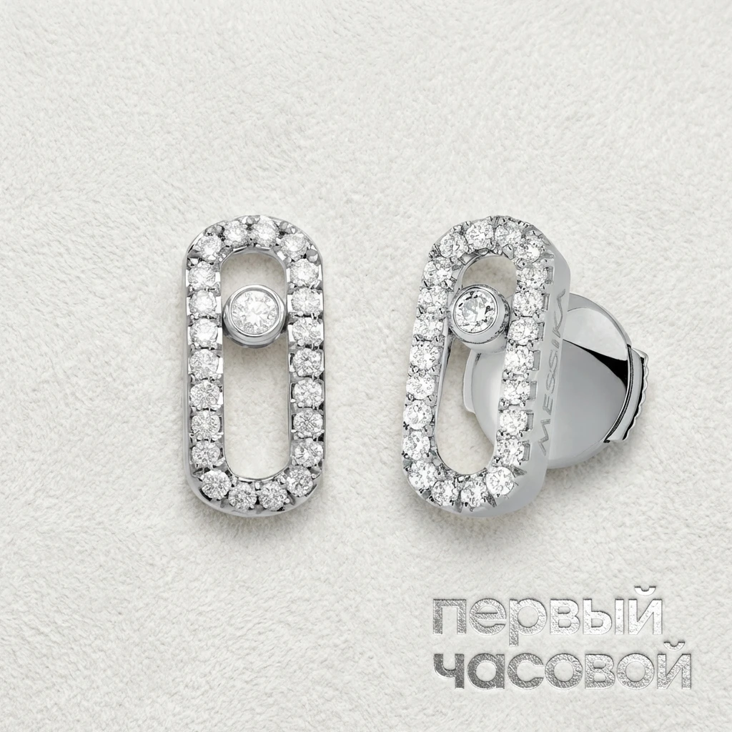 Купить украшение Messika Серьги Move Uno Move Uno diamond earrings 5634: в наличии в Москве!