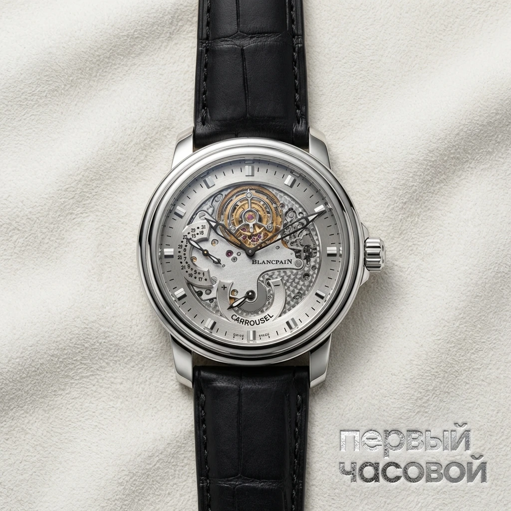 Купить элитные часы Blancpain Le Brassus Carrousel Volant 0225 3434 53B: в наличии в Москве!