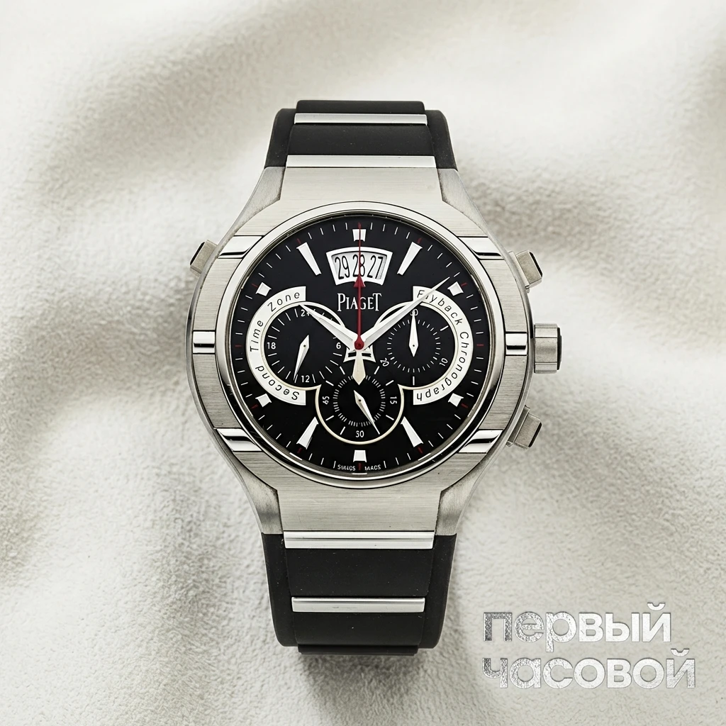 Купить элитные часы Piaget Polo Fortyfive Flyback P10534: в наличии в Москве!