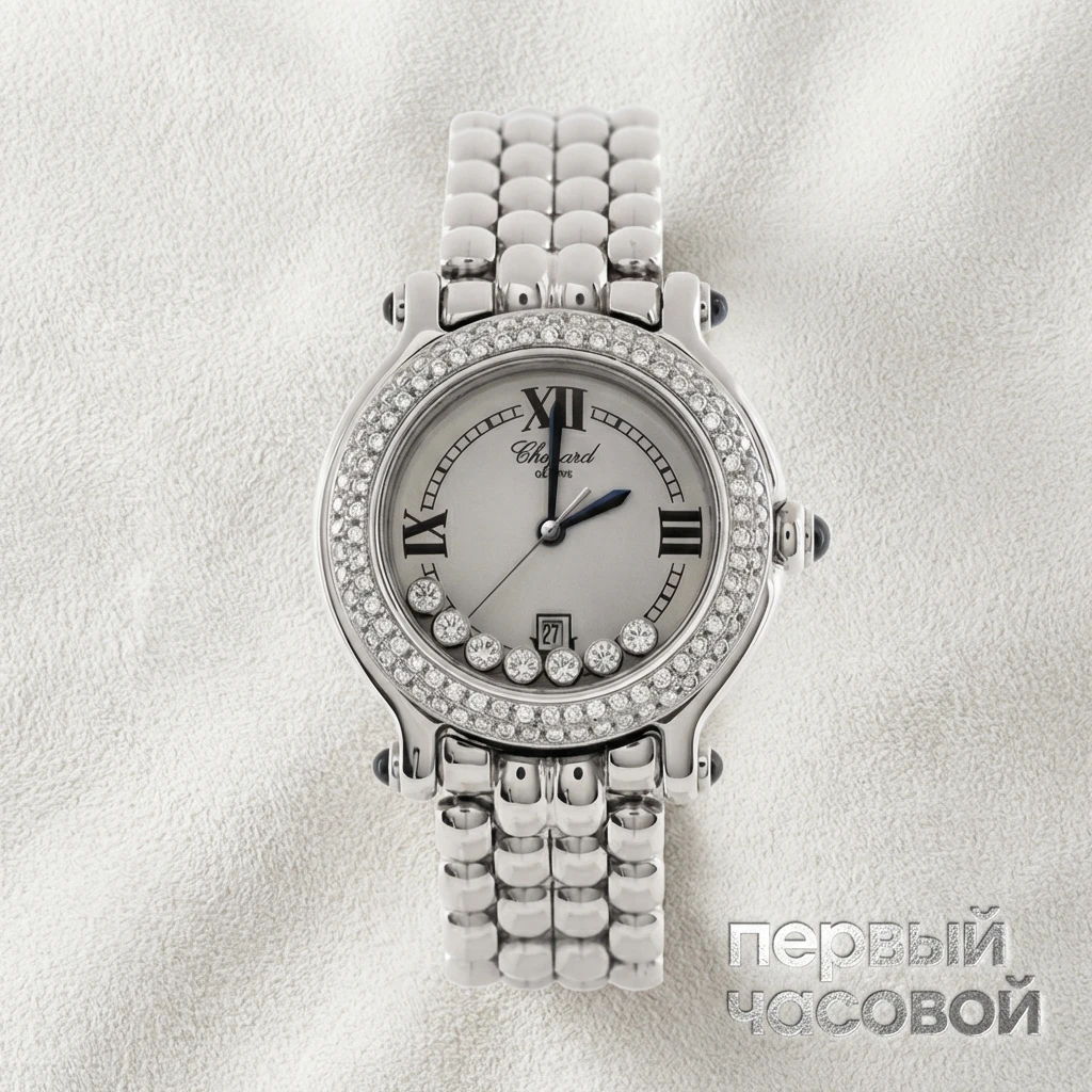 Купить элитные часы Chopard Happy Sport 288967-2001: в наличии в Москве!