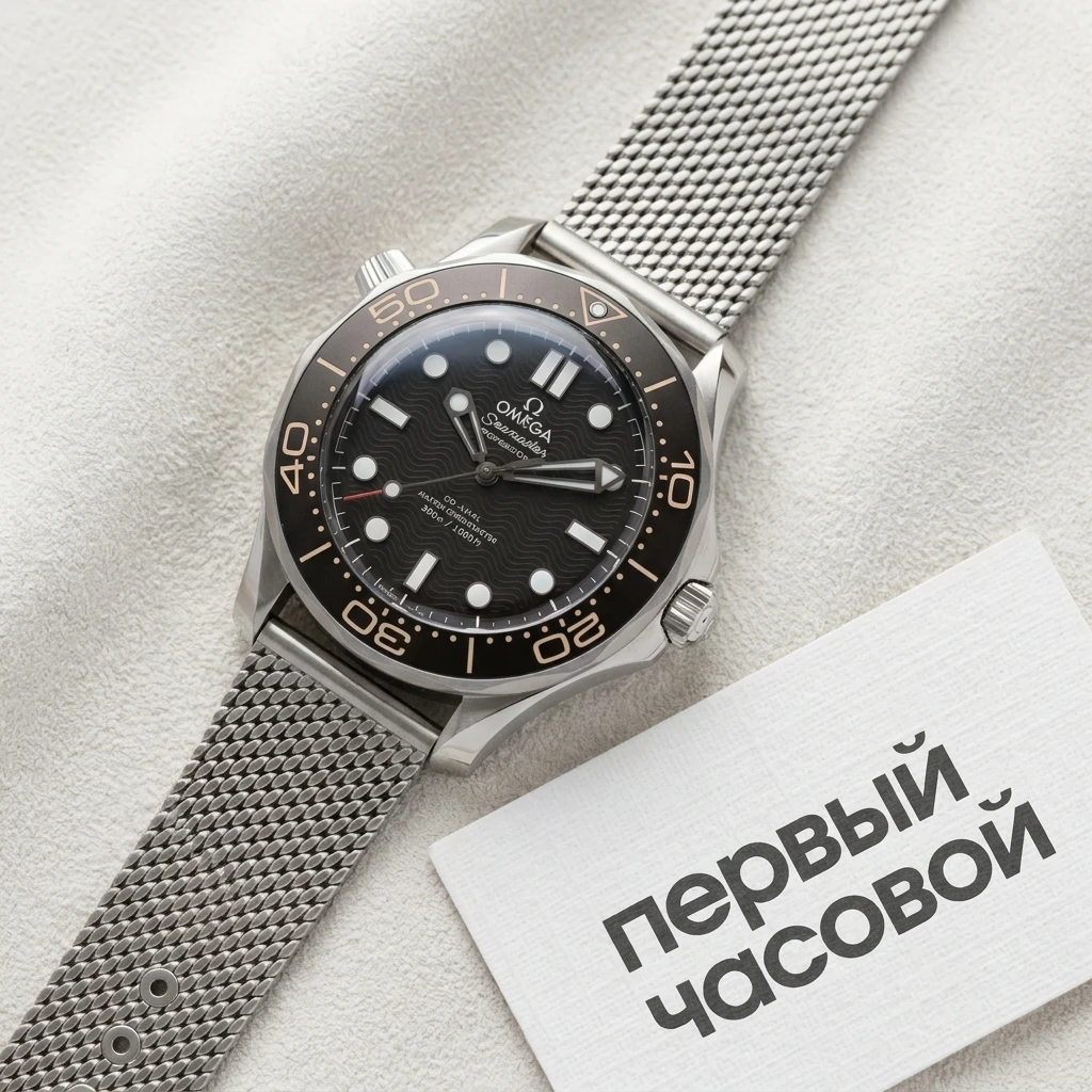 Купить элитные часы Omega Seamaster Diver 300 M Co-Axial Chronometer 42 Mm Black 210.30.42.20.01.010: в наличии в Москве!