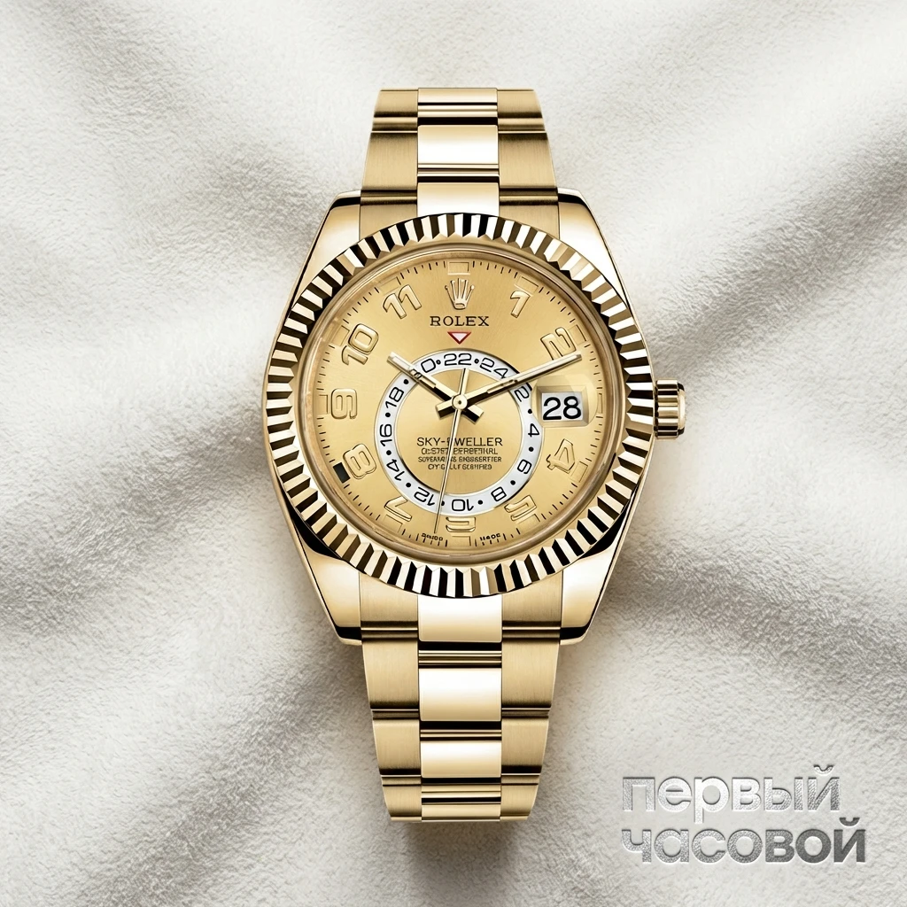 Купить элитные часы Rolex Sky-Dweller Yellow Gold 326938: в наличии в Москве!