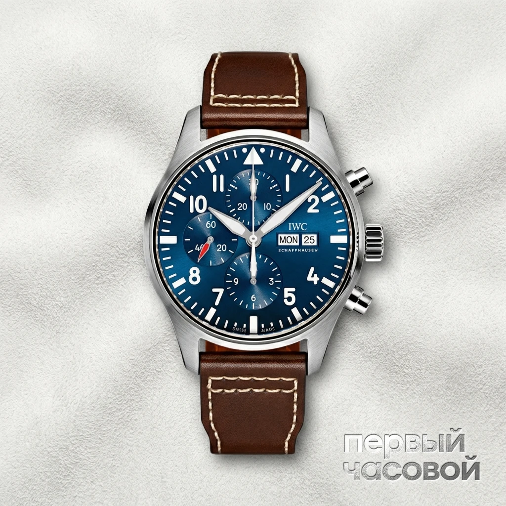 Купить элитные часы Iwc Pilot Chronograph Edition Le Petit Prince IW377714: в наличии в Москве!