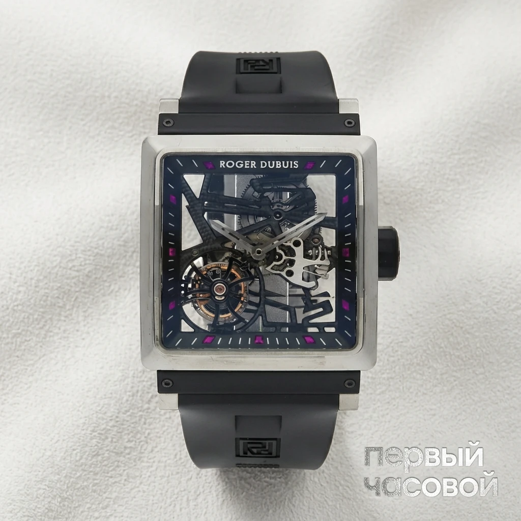 Купить элитные часы Roger Dubuis ROGER DUBUIS KING SQUARE LIMITED EDITION TITANIUM KS40-02SQ-71-00/S9000/A: в наличии в Москве!